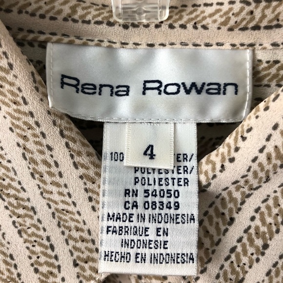 Rena Rowan Pattern Button down - Picture 7 of 9